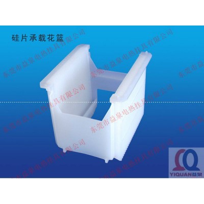 Best-selling 25 slots/125*125 PVDF wafer cleaning basket